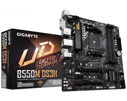 PLACA BASE GIGABYTE B550M DS3H AM4 (Espera 4 dias)